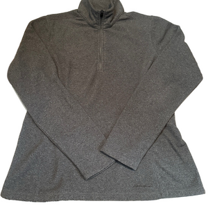 Women’s Small Eddie Bauer Charcoal Fleece 1/4 Zip  Pullover